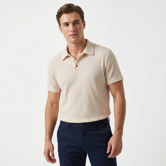 Montclair™ Textured Knit Polo